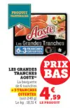 Offre: Les grandes tranches