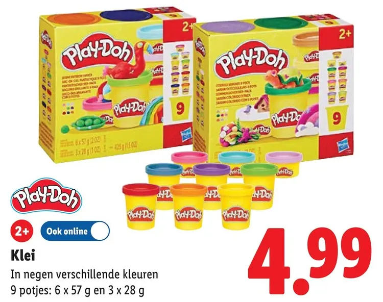 Aanbieding: Play-Doh Klei