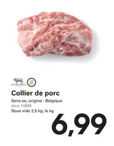 Offre: Collier de porc