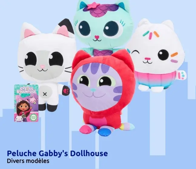 Offre: Peluche Gabby's Dollhouse