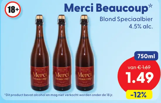 Aanbieding: Merci Beaucoup
