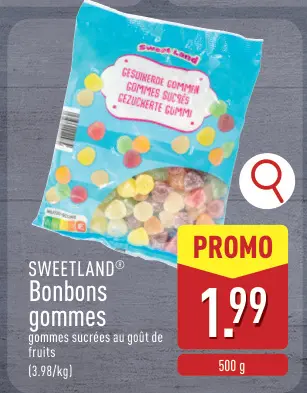 Offre: Bonbons gommes