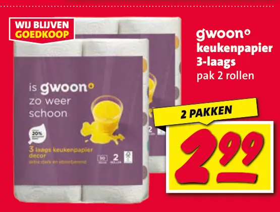 Aanbieding: keukenpapier