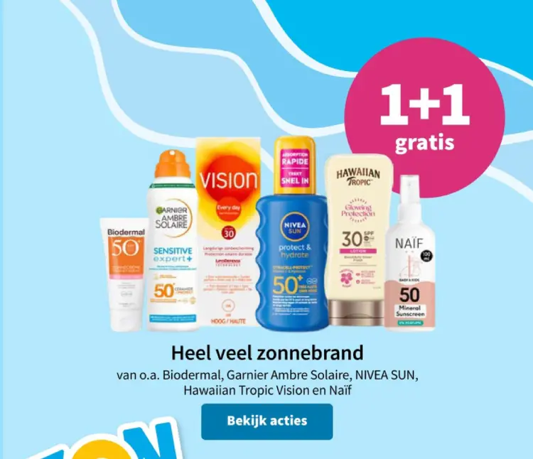 Promotie: Zonnebrand