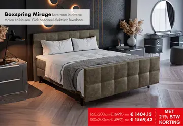 Aanbieding: Mirage boxspring
