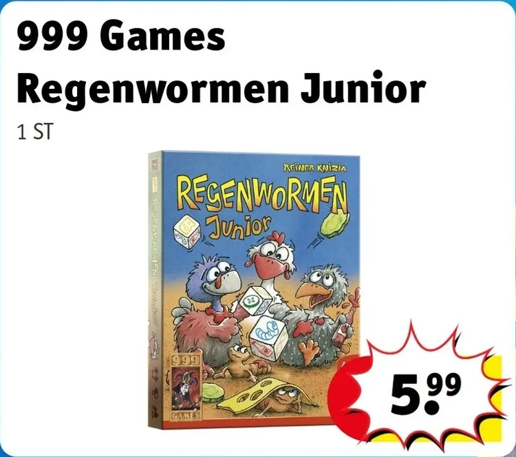 Promotie: Regenwormen Junior