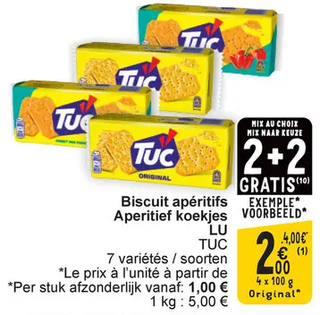 Offre: Biscuit apéritifs / Aperitief koekjes