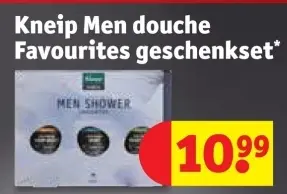 Promotie: Men douche Favourites geschenkset