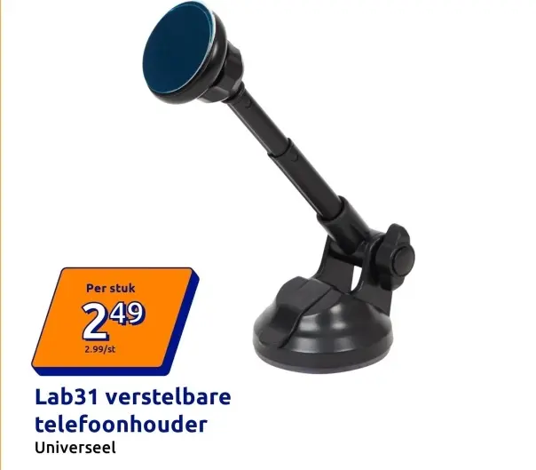 Aanbieding: verstelbare telefoonhouder