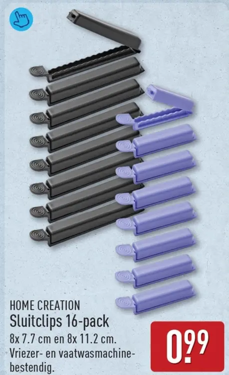 Aanbieding: Sluitclips