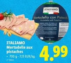 Offre: Mortadelle aux pistaches
