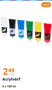 Aanbieding: Acrylverf