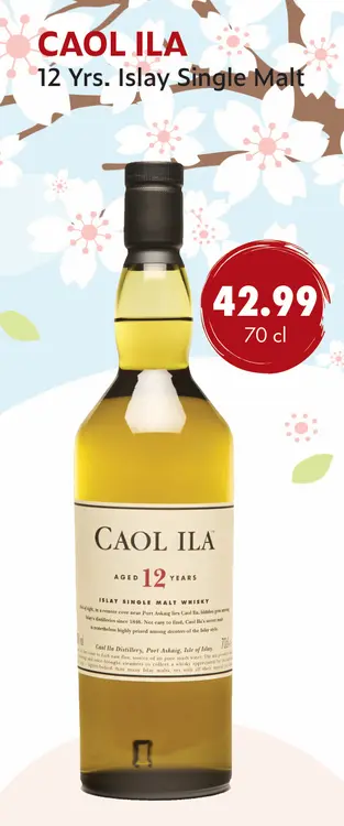 Aanbieding: Caol Ila 12 Yrs. Islay Single Malt