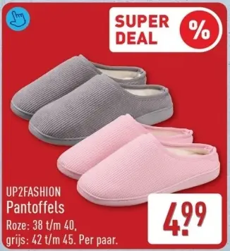 Aanbieding: Pantoffels