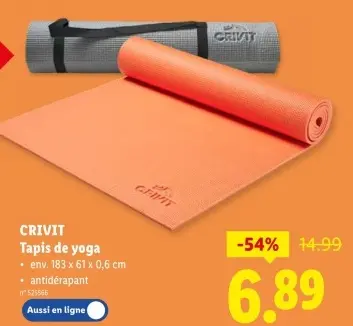 Offre: Tapis de yoga