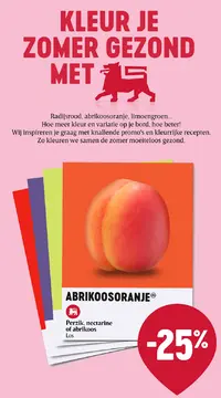 Aanbieding: Perzik, nectarine of abrikoos