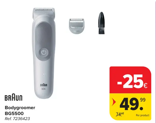 Aanbieding: Bodygroomer BG5500