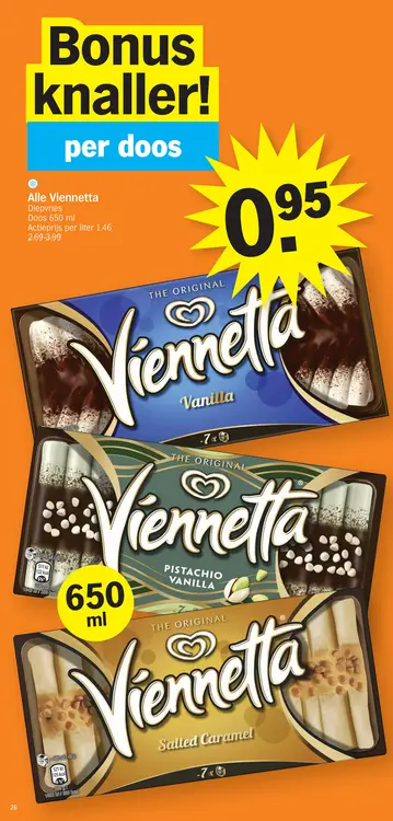 Aanbieding: Viennetta