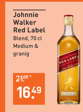 Aanbieding: Johnnie Walker Red Label