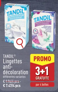 Offre: TANDIL Lingettes anti-décoloration