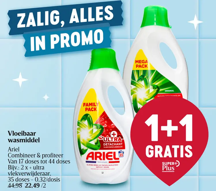Aanbieding: Vloeibaar wasmiddel