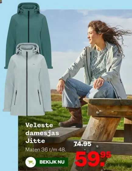 Aanbieding: Veleste damesjas Jitte