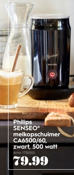 Aanbieding: Philips SENSEO® melkopschuimer CA6500/60, zwa