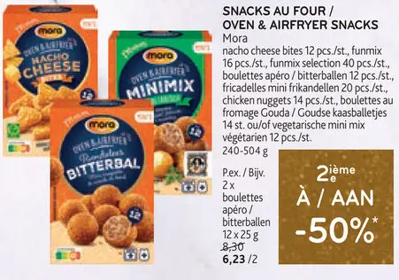 Offre: Snacks au four / oven & airfryer snacks