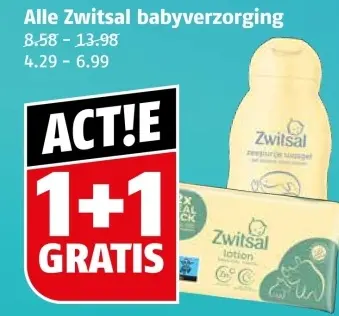 Aanbieding: Zwitsal babyverzorging