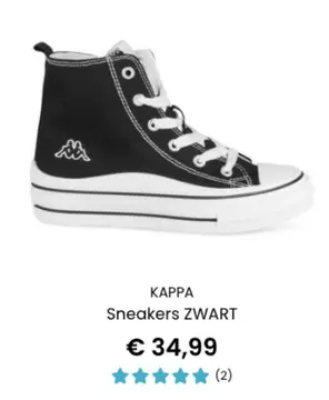 Aanbieding: Sneakers ZWART