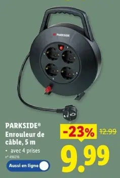 Offre: Enrouleur de câble