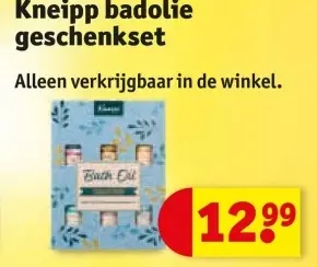 Aanbieding: Kneipp badolie geschenkset