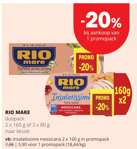 Promotie: duopack