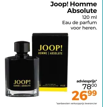 Aanbieding: Homme Absolute