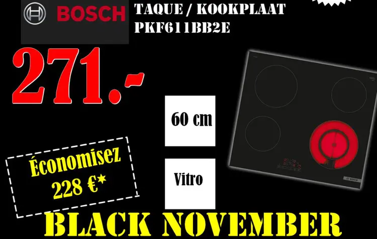 Offre: Taque / kookplaat pkf611bb2e