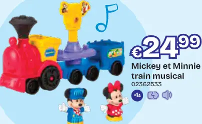 Offre: Mickey et Minnie train musical
