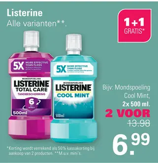 Aanbieding: Listerine