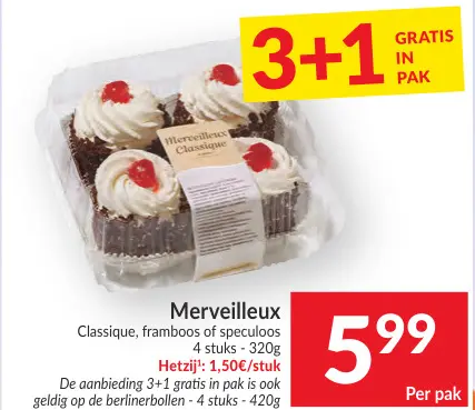 Promotie: Merveilleux