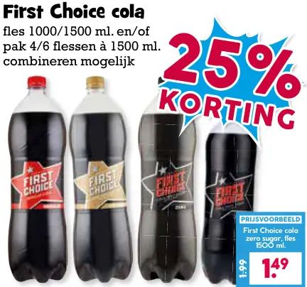 Aanbieding: Cola