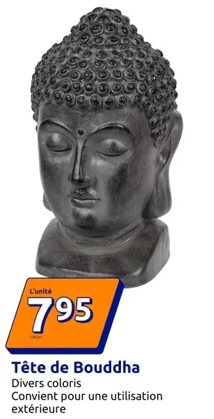 Offre: Tête de Bouddha