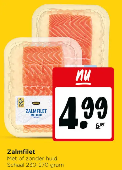Aanbieding: Zalmfilet