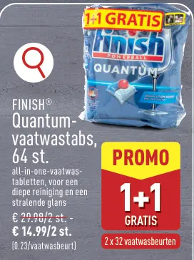 Promotie: Quantum-vaatwastabs
