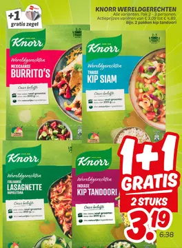 Aanbieding: Knorr Wereldgerechten