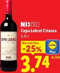 Aanbieding: Cepa Lebrel Cepa Lebrel Crianza