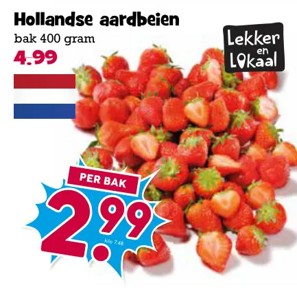 Aanbieding: Hollandse aardbeien