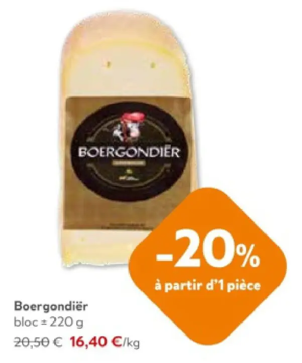 Offre: Boergondiër