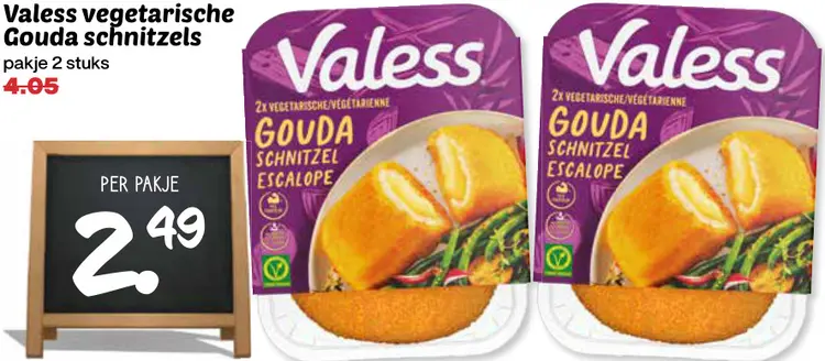 Aanbieding: Vegetarische Gouda schnitzels