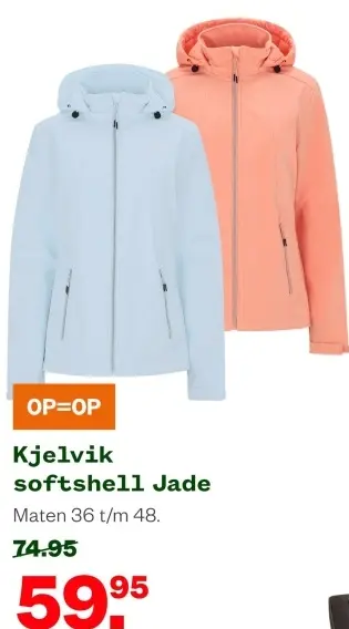 Aanbieding: softshell Jade