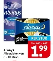 Aanbieding: Always
