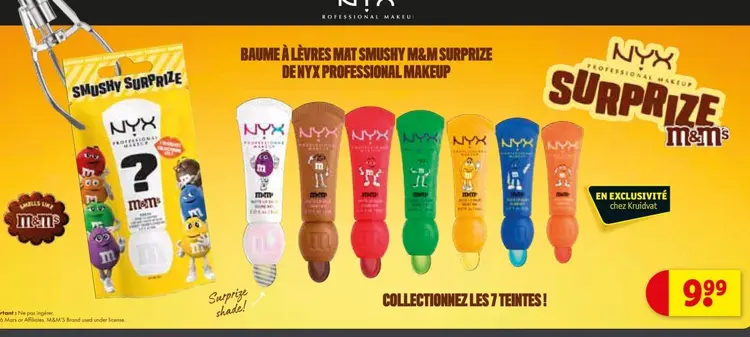 Offre: Baume à lèvres mat smushy m&m surprize